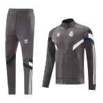 Real Madrid Gray Jacket Training Kit 2024/25 For Adults - thejerseys