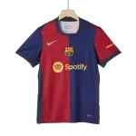 Men's Barcelona Home Soccer Jersey 2024/25 - thejerseys