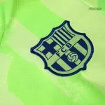 Kid's Barcelona Third Away Jersey Full Kit 2024/25 UCL - Spotify Logo Without Text - thejerseys