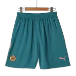 Manchester City Fourth Away Soccer Shorts 2024/25 - UCL - thejerseys