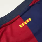 Men's Barcelona 125th Anniversary Home Soccer Jersey 2024/25 - Spotify Logo Without Text - thejerseys