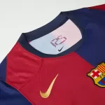 Men's Barcelona 125th Anniversary Home Soccer Jersey 2024/25 - thejerseys