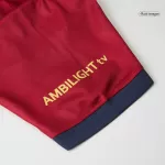 Men's Barcelona 125th Anniversary Home Soccer Jersey 2024/25 - Spotify Logo Without Text - thejerseys