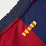 Men's Barcelona 125th Anniversary Home Soccer Jersey 2024/25 - thejerseys