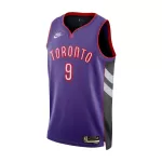 Men's Toronto Raptors RJ Barrett #9 Purple Swingman Jersey 2024/25 - Classic Edition - thejerseys