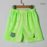 Kid's Barcelona Third Away Jersey Kit(Jersey+Shorts) 2024/25 - thejerseys