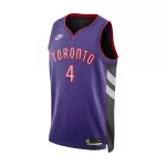 Men's Toronto Raptors Scottie Barnes #4 Purple Swingman Jersey 2024/25 - Classic Edition - thejerseys