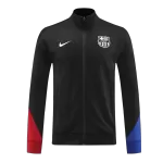 Barcelona Black Jacket Training Kit 2024/25 For Adults - thejerseys