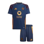 Kid's Roma Third Away Jersey Kit(Jersey+Shorts) 2024/25 - thejerseys