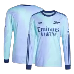 Men's Arsenal Third Away Long Sleeve Soccer Jersey 2024/25 - thejerseys