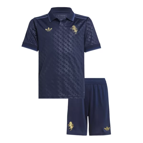 Kid's Juventus Third Away Jersey Kit(Jersey+Shorts) 2024/25 - thejerseys