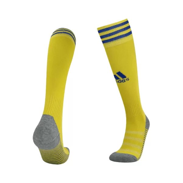 Kid's Al Nassr Home Soccer Socks 2024/25 - thejerseys