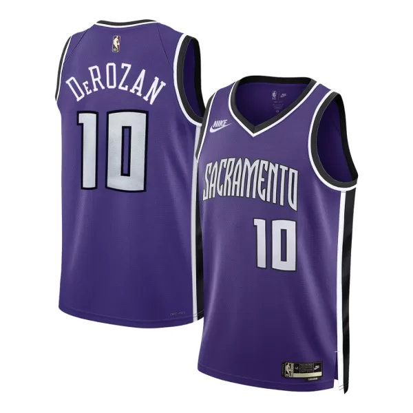 Discount Sacramento Kings DeRozan #10 Purple Swingman Jersey - Classic Edition - thejerseys