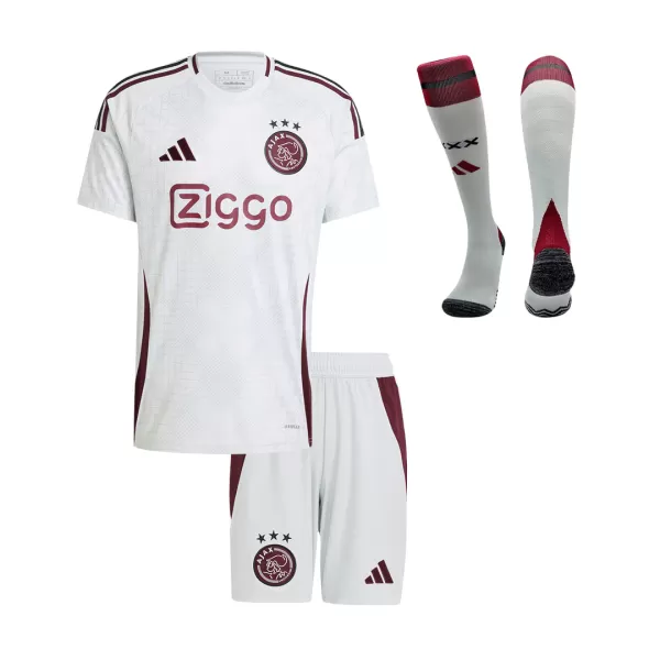 Kid's Ajax Third Away Jersey Full Kit 2024/25 - thejerseys