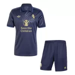 Men's Juventus Third Away Jersey (Jersey+Shorts) Kit 2024/25 - Save The Children Sponsor - thejerseys