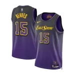 Men's Los Angeles Lakers Austin Reaves #15 Purple Swingman Jersey 2024 - City Edition - thejerseys