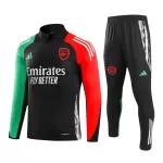 Kid's Arsenal Black Zipper Tracksuit 2024/25 - thejerseys