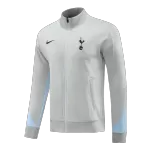 Tottenham Hotspur Gray Jacket Training Kit 2024/25 For Adults - thejerseys