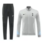 Tottenham Hotspur Gray Jacket Training Kit 2024/25 For Adults - thejerseys