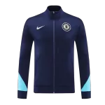 Chelsea Navy Jacket Training Kit 2024/25 For Adults - thejerseys