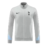 Tottenham Hotspur Gray Jacket Training Kit 2024/25 For Adults - thejerseys