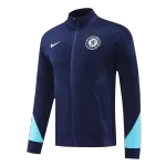 Chelsea Navy Jacket Training Kit 2024/25 For Adults - thejerseys