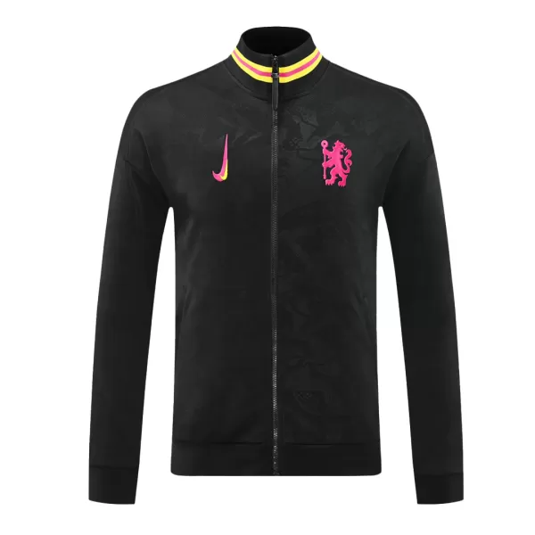 Chelsea Black Track Jacket 2024/25 For Adults - thejerseys