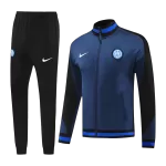 Inter Milan Navy Jacket Training Kit 2024/25 For Adults - thejerseys