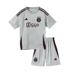 Kid's Ajax Third Away Jersey Kit(Jersey+Shorts) 2024/25 - thejerseys