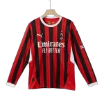 Men's AC Milan Home Long Sleeve Soccer Jersey 2024/25 - thejerseys