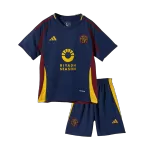 Kid's Roma Third Away Jersey Kit(Jersey+Shorts) 2024/25 - thejerseys