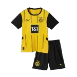 Kid's Borussia Dortmund Home Jerseys Kit(Jersey+Shorts) 2024/25 - thejerseys