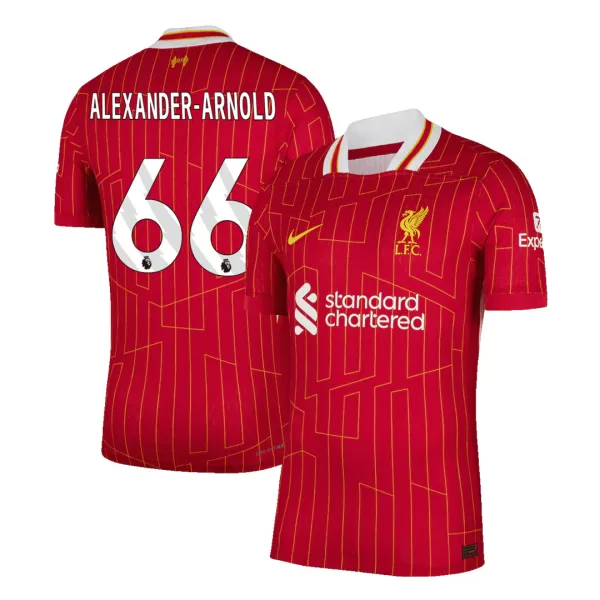 Liverpool ALEXANDER-ARNOLD #66 Home Match Jersey 2024/25 - thejerseys