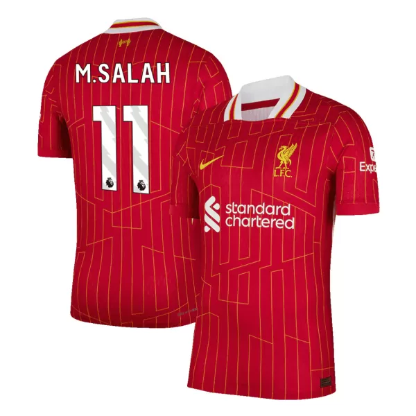 Liverpool M.SALAH #11 Home Match Jersey 2024/25 - thejerseys