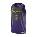 Men's Los Angeles Lakers Anthony Davis #3 Swingman Jersey 2024/25 - City Edition - thejerseys