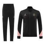 PSG Black Jacket Training Kit 2024/25 For Adults - thejerseys