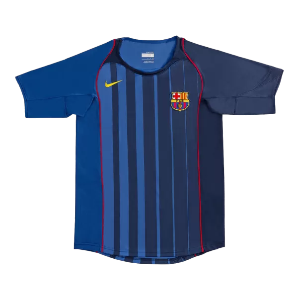 Barcelona Away Retro Soccer Jersey 2004/05 - thejerseys