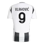 Men's Juventus VLAHOVIĆ #9 Home Soccer Jersey 2024/25 - Save The Children Sponsor - thejerseys