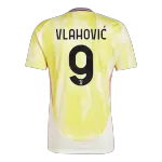 Men's Juventus VLAHOVIĆ #9 Away Soccer Jersey 2024/25 - Save The Children Sponsor - thejerseys