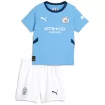 Kid's Manchester City Home Jerseys Kit(Jersey+Shorts) 2024/25 - thejerseys