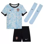 Kid's Portugal Away Jerseys Full Kit Euro 2024 - thejerseys