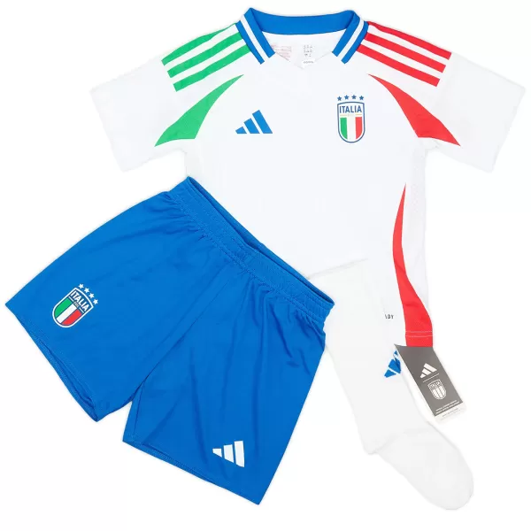 Kid's Italy Away Jerseys Full Kit Euro 2024 - thejerseys