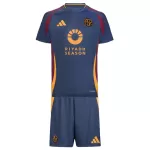 Kid's Roma Third Away Jersey Kit(Jersey+Shorts) 2024/25 - thejerseys