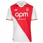 Men's AS Monaco FC Home Soccer Jersey 2024/25 - thejerseys