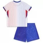 Kid's France Away Jerseys Kit(Jersey+Shorts) Euro 2024 - thejerseys