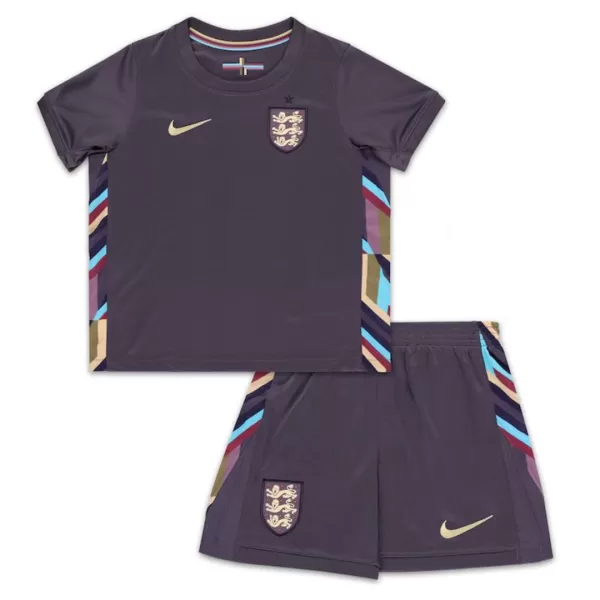 Kid's England Away Jerseys Kit(Jersey+Shorts) Euro 2024 - thejerseys