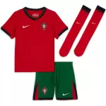 Kid's Portugal Home Jerseys Full Kit Euro 2024 - thejerseys