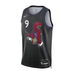 Discount Toronto Raptors RJ Barrett #9 Black Swingman Jersey - City Edition - thejerseys