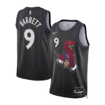 Discount Toronto Raptors RJ Barrett #9 Black Swingman Jersey - City Edition - thejerseys