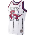 Men's Toronto Raptors McGrady #1 White Hardwood Classics Swingman Jersey 1998/99 - thejerseys